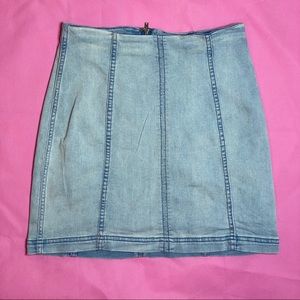 Free people denim skirt - size M